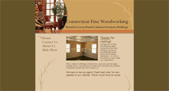 Desktop Screenshot of connecticutfinewoodworking.com